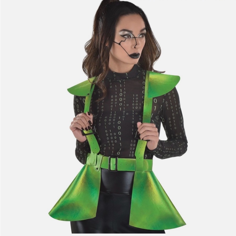 Green Alien body harness